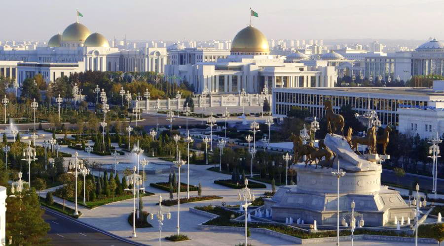 Biludlejning i Ashgabat