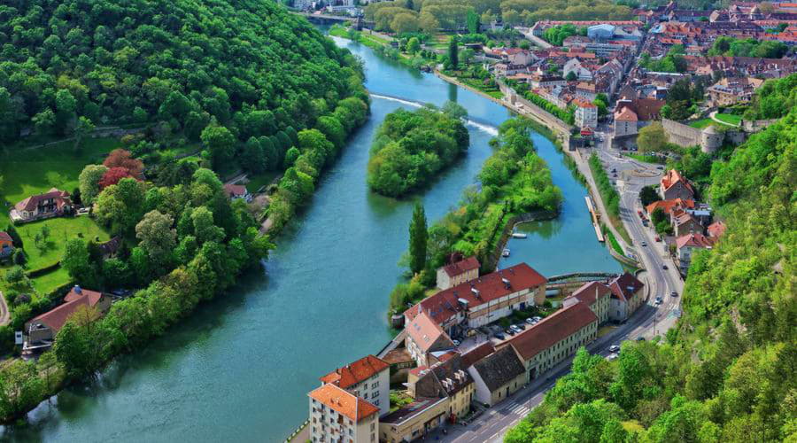 Autovermietung in Besançon (Frankreich)