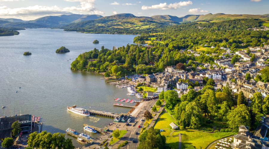 Biluthyrning i Bowness-on-Windermere