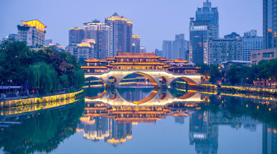 Aluguer de Carros no aeroporto de Chengdu