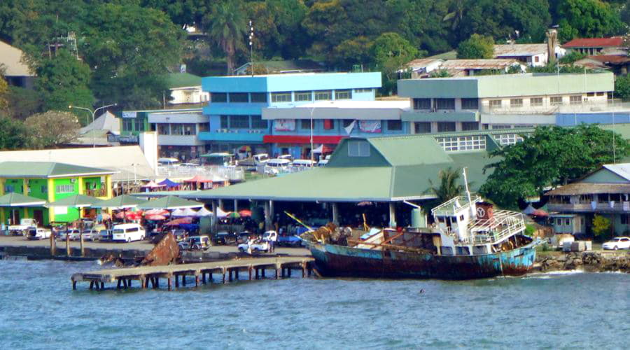 Bilutleie i Honiara