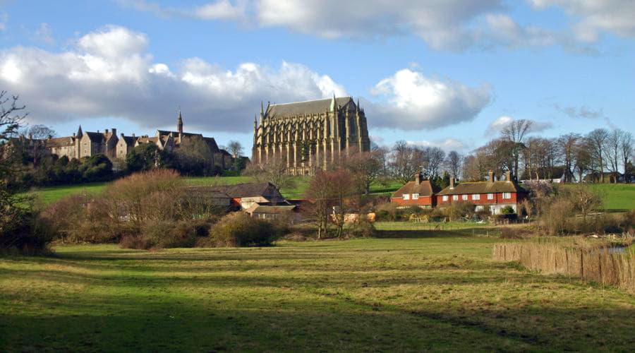 Lancing (Storbritannia) - De beste leiebiltilbudene