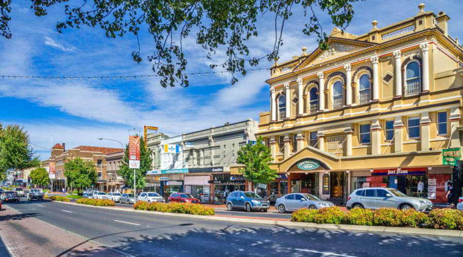 Mietwagen in Orange (Australien)