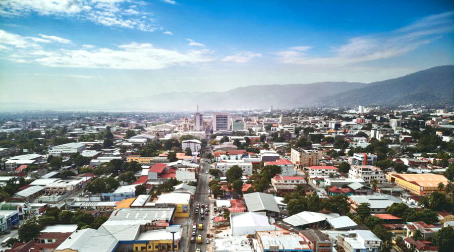 Bilutleie i San Pedro Sula